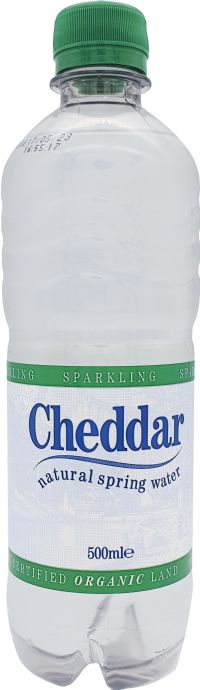 CHEDDAR Natural Spring Water - Sparkling PET 500ml