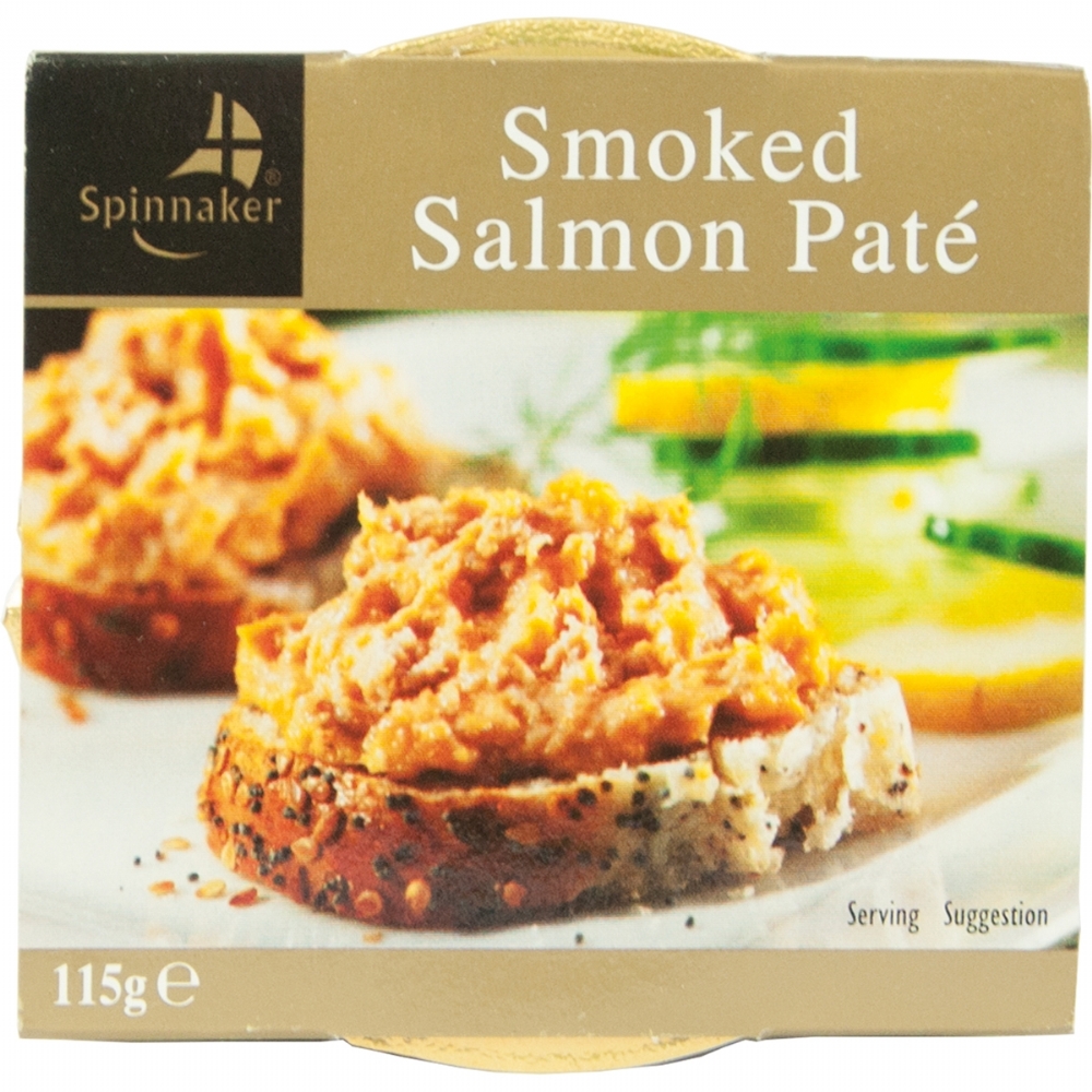 SPINNAKER Smoked Salmon Pate 115g (5037124080019)
