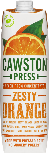 CAWSTON PRESS Zesty Orange Juice 1L