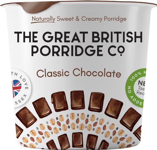 GREAT BRITISH PORRIDGE CO. Classic Chocolate Pot 60g