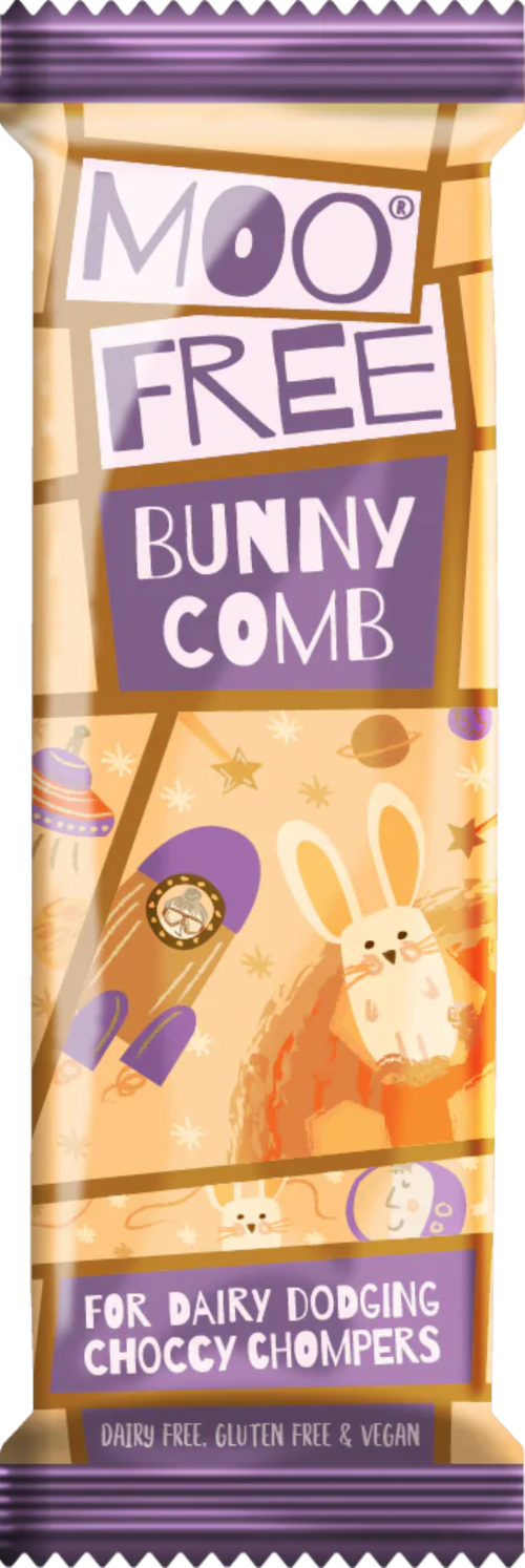 MOO FREE Mini Bar - Bunnycomb 20g