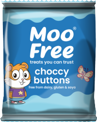 MOO FREE Choccy Buttons 25g