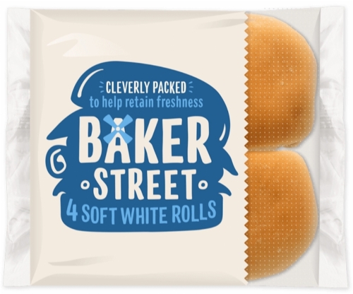 BAKER STREET Soft White Rolls 4's