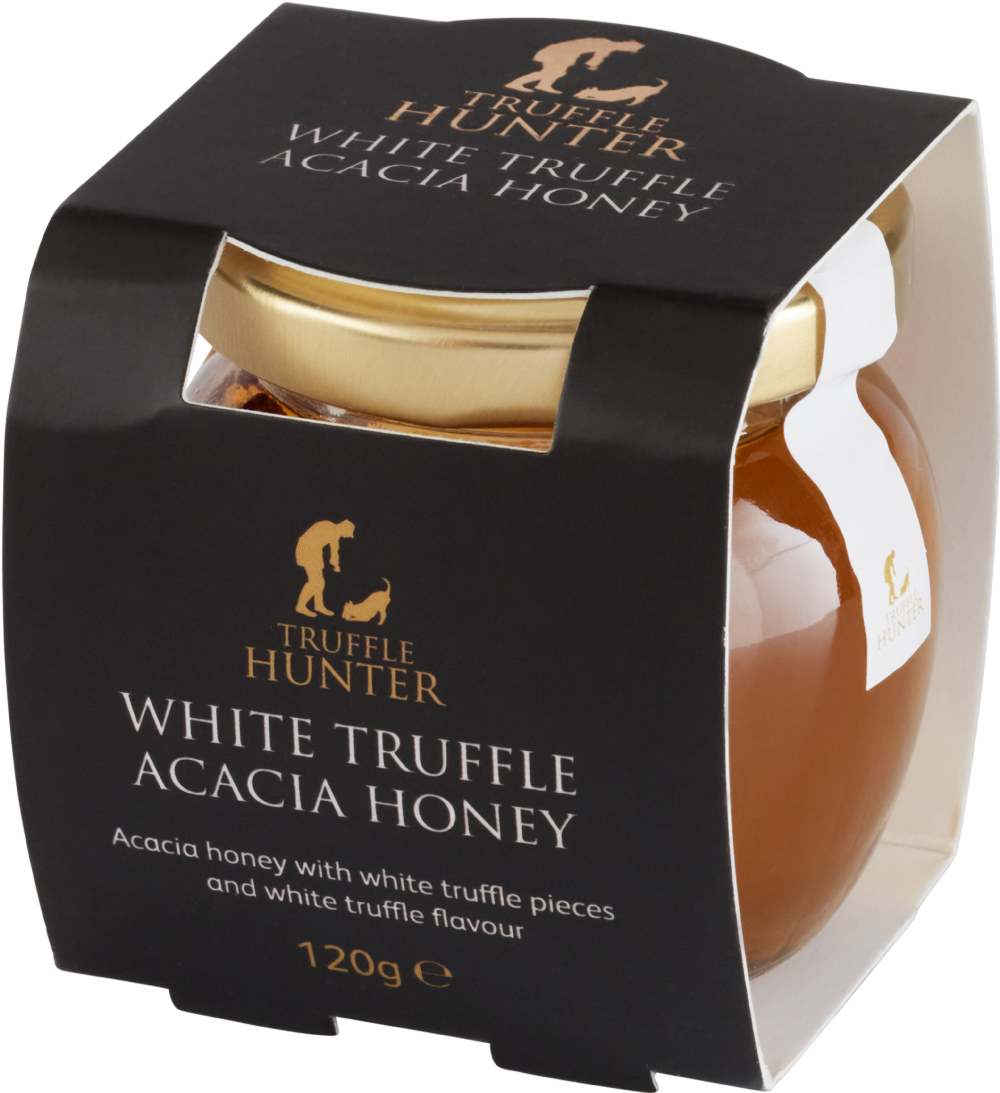Holleys Fine Foods TRUFFLE HUNTER White Truffle Acacia Honey 120g