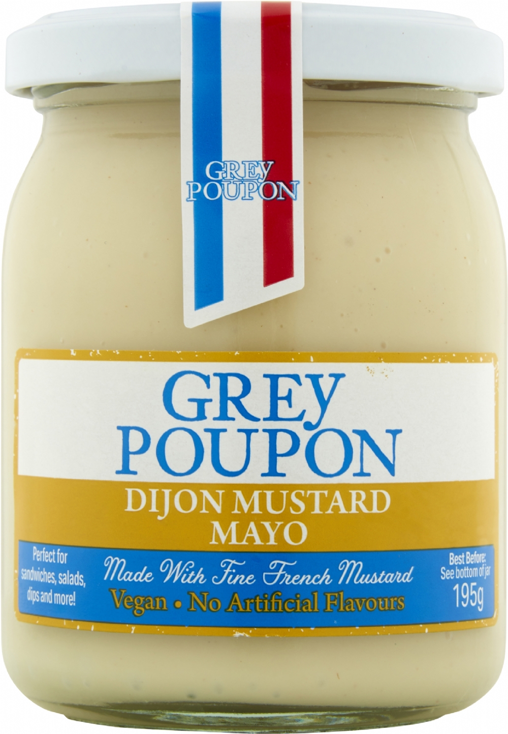 GREY POUPON Dijon Mustard Mayo 195g (5010338102296)