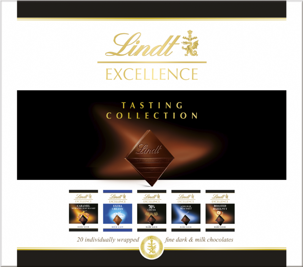 LINDT Excellence Tasting Collection 200g (5012454064069)