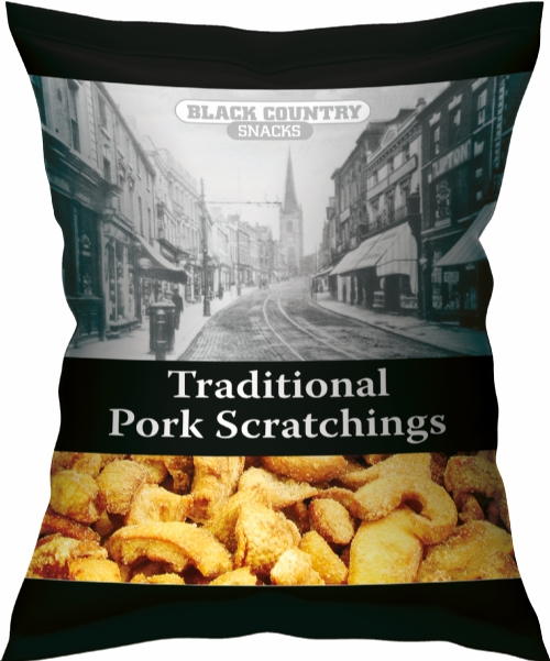 BLACK COUNTRY SNACKS Traditional Pork Scratchings 80g