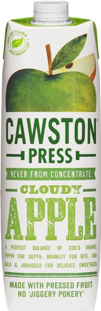 CAWSTON PRESS Cloudy Apple Juice 1L