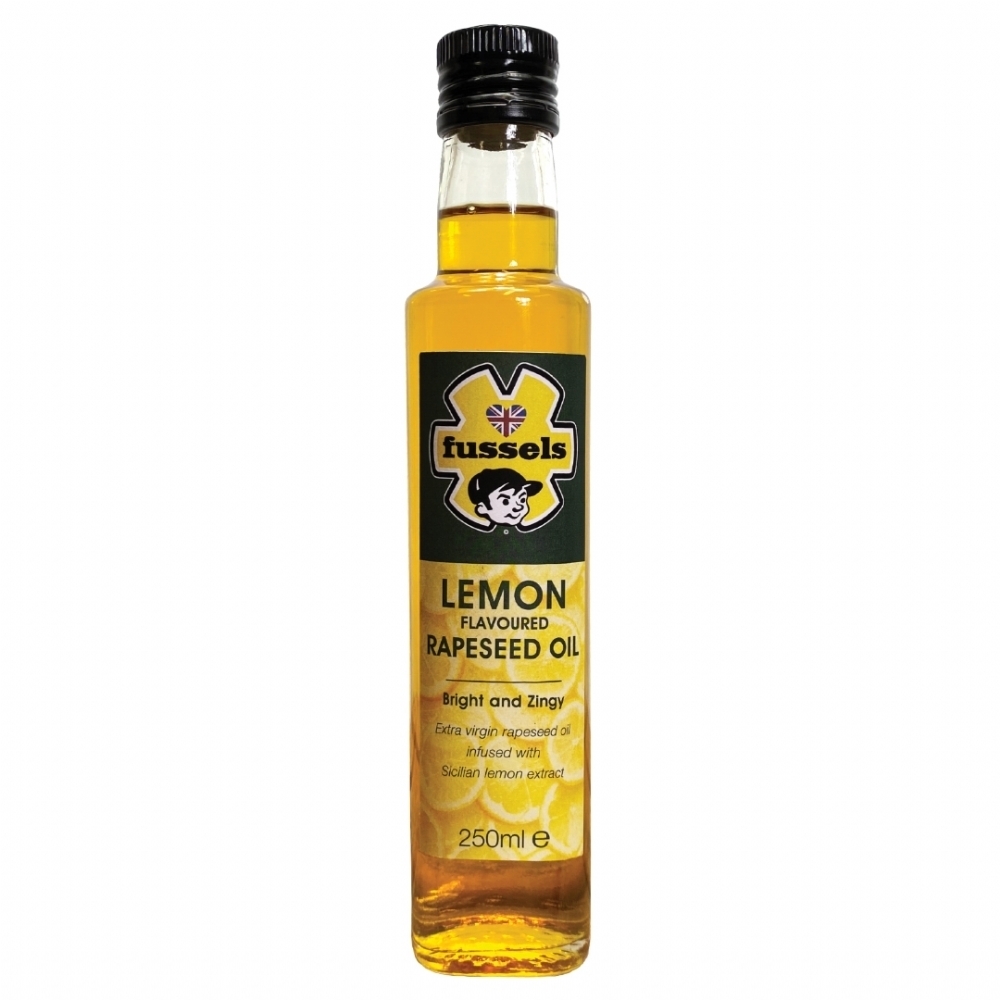 FUSSELS Lemon Flavoured Rapeseed Oil 250ml (5060148201016)