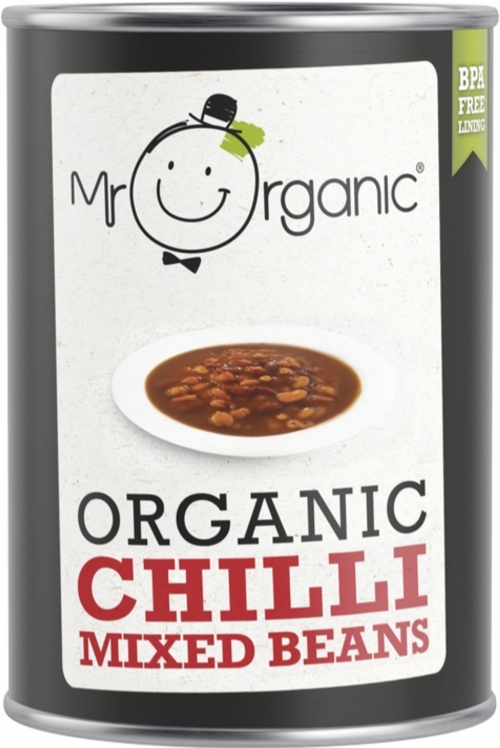 MR ORGANIC Organic Chilli Mixed Beans 400g