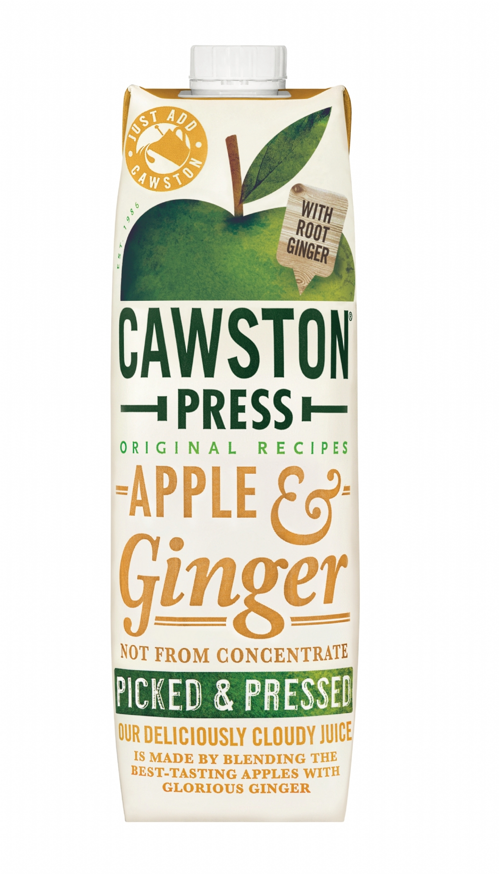 CAWSTON PRESS Apple & Ginger 1L
