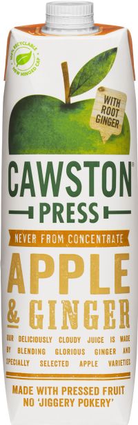 CAWSTON PRESS Apple & Ginger Juice 1L