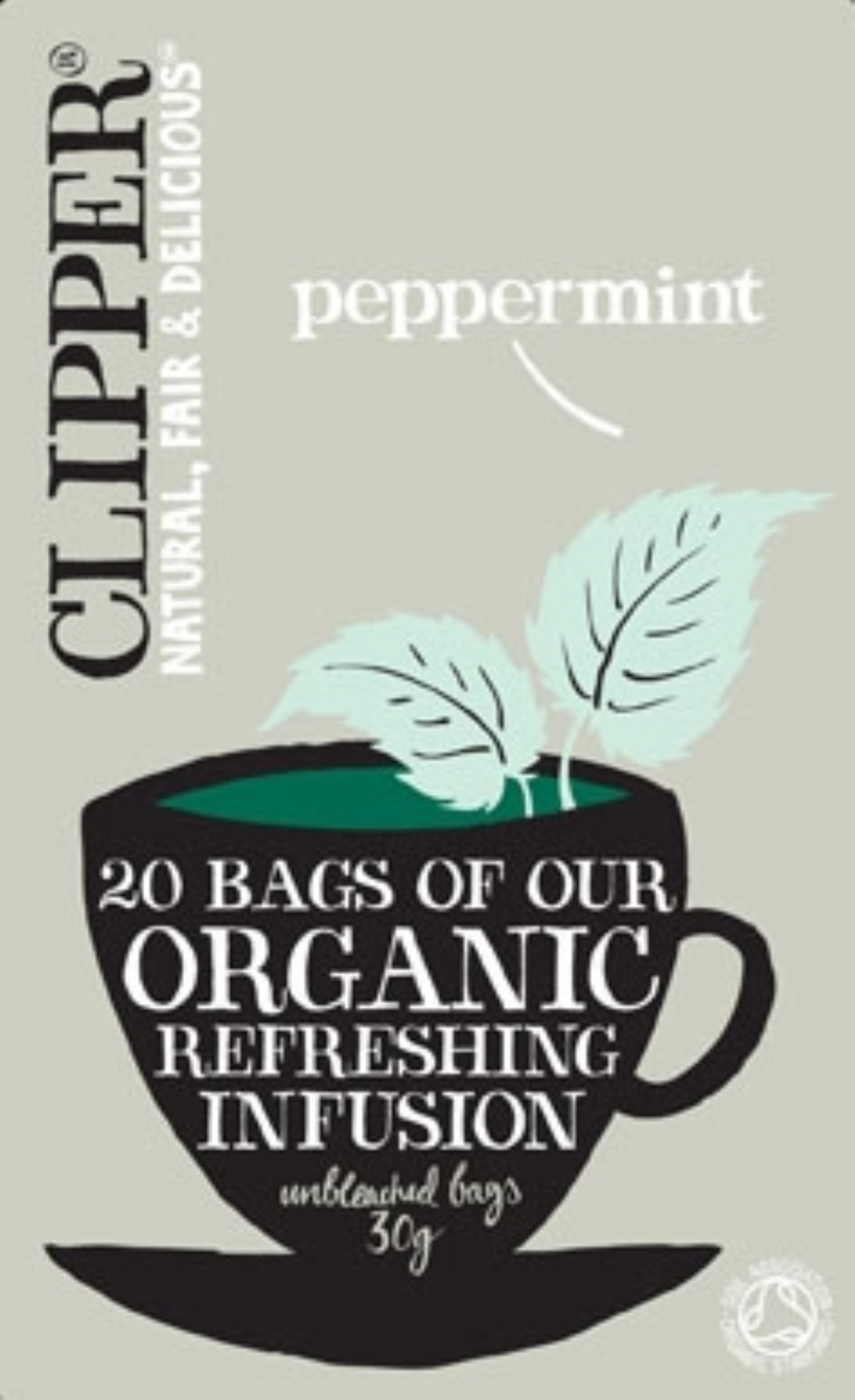 CLIPPER Organic Peppermint 20 Tea Bags