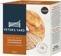 PETER'S YARD Original Sourdough Crispbread - Medium with Hole 145g