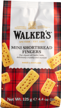 WALKER'S SHORTBREAD Mini Shortbread Fingers 125g