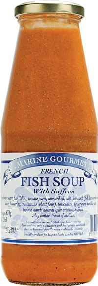 MARINE GOURMET French Fish Soup with Saffron 720ml (5017670906704)