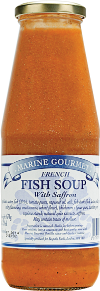 MARINE GOURMET French Fish Soup with Saffron 720ml