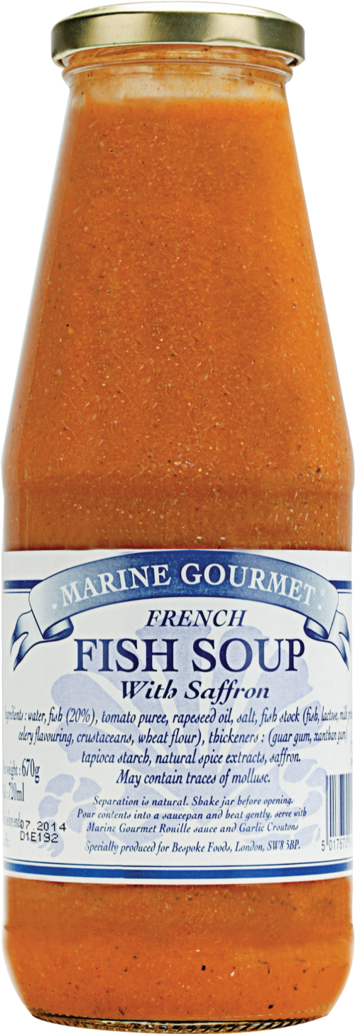 MARINE GOURMET French Fish Soup with Saffron 720ml