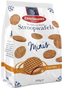 DAELMANS Stroopwafels Minis - Caramel 200g