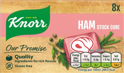 KNORR Stock Cubes - Ham 80g