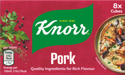 KNORR Stock Cubes - Pork 80g