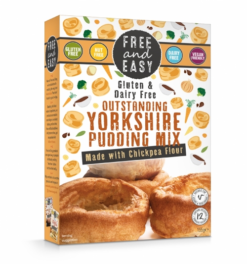 FREE AND EASY Yorkshire Pudding Mix 155g