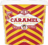 TUNNOCK'S Mini Caramel Wafers - Tub 350g