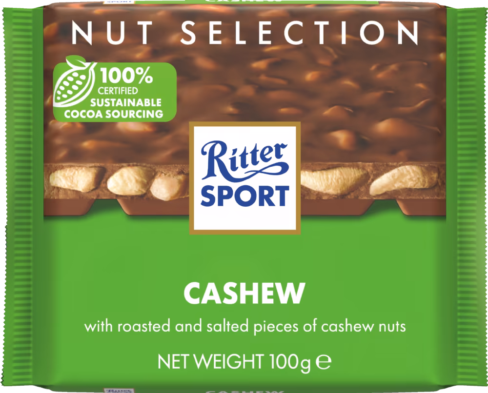 RITTER SPORT Cashew Milk Chocolate 100g