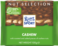 RITTER SPORT Cashew Milk Chocolate 100g