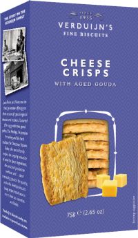 VERDUIJN'S Cheese Crisps with Aged Gouda 75g