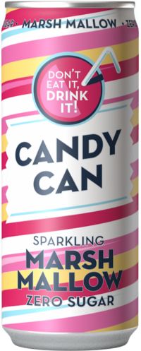 CANDY CAN Sparkling Marshmallow 330ml (8718858612864)
