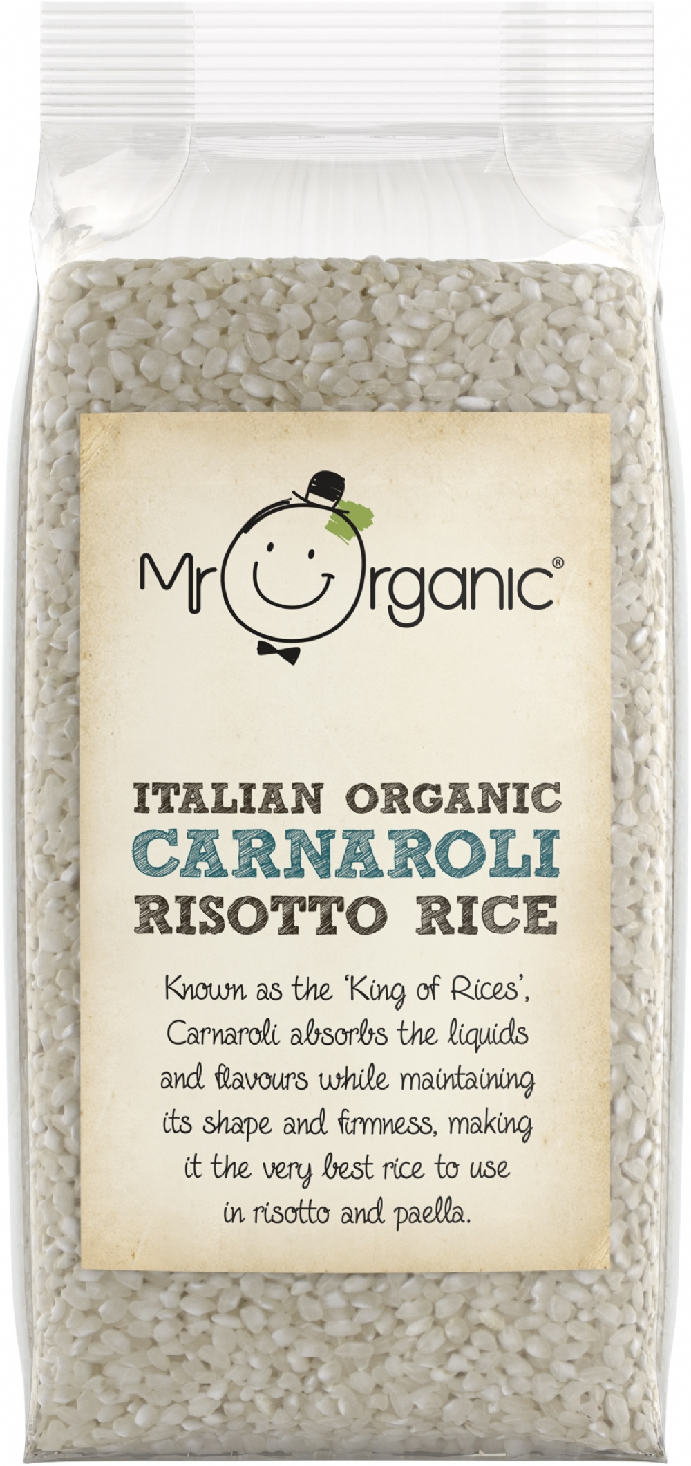 MR ORGANIC Carnaroli Risotto Rice 500g (5060178071559)
