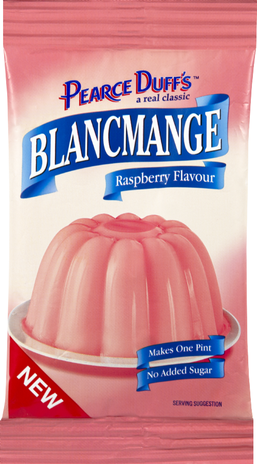 PEARCE DUFF'S Blancmange - Raspberry Flavour 35g