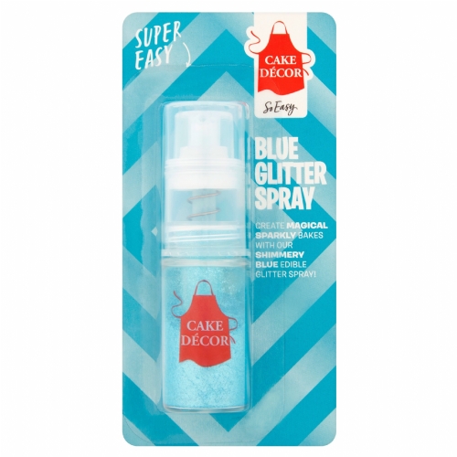 CAKE DECOR Blue Glitter Spray 4g
