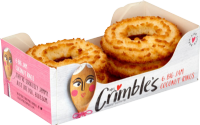 MRS CRIMBLE'S 6 Big Jam Coconut Rings 240g