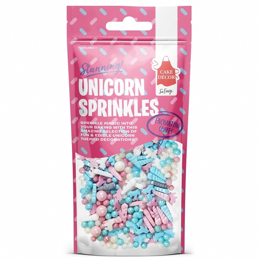 CAKE DECOR Unicorn Sprinkles 50g (5060234983741)
