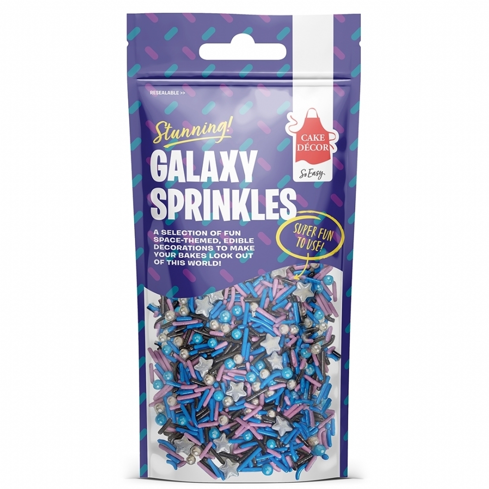 CAKE DECOR Galaxy Sprinkles 50g (5060234983765)
