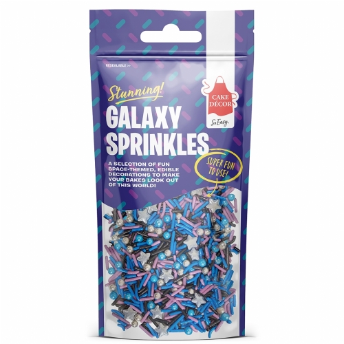 CAKE DECOR Galaxy Sprinkles 50g