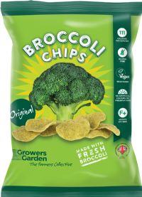 GROWERS GARDEN Broccoli Chips - Original 84g (5060611320121)
