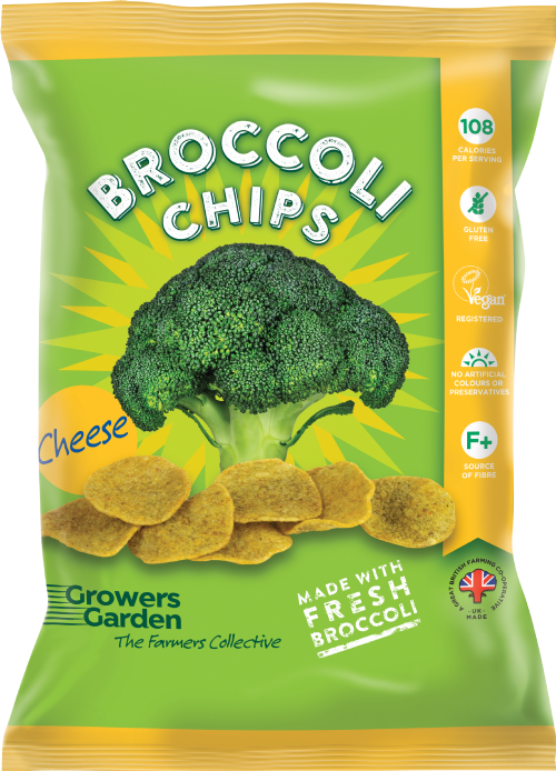 GROWERS GARDEN Broccoli Chips - Cheese 84g