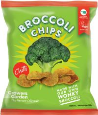 GROWERS GARDEN Broccoli Chips - Chilli 84g (5060611320152)