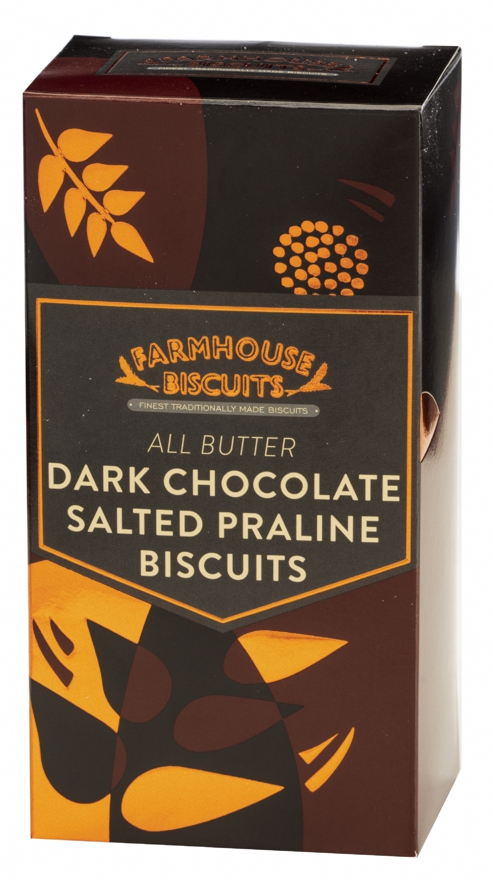 FARMHOUSE All Butter Dark Choc Salted Praline Biscuits 150g (5017162006899)