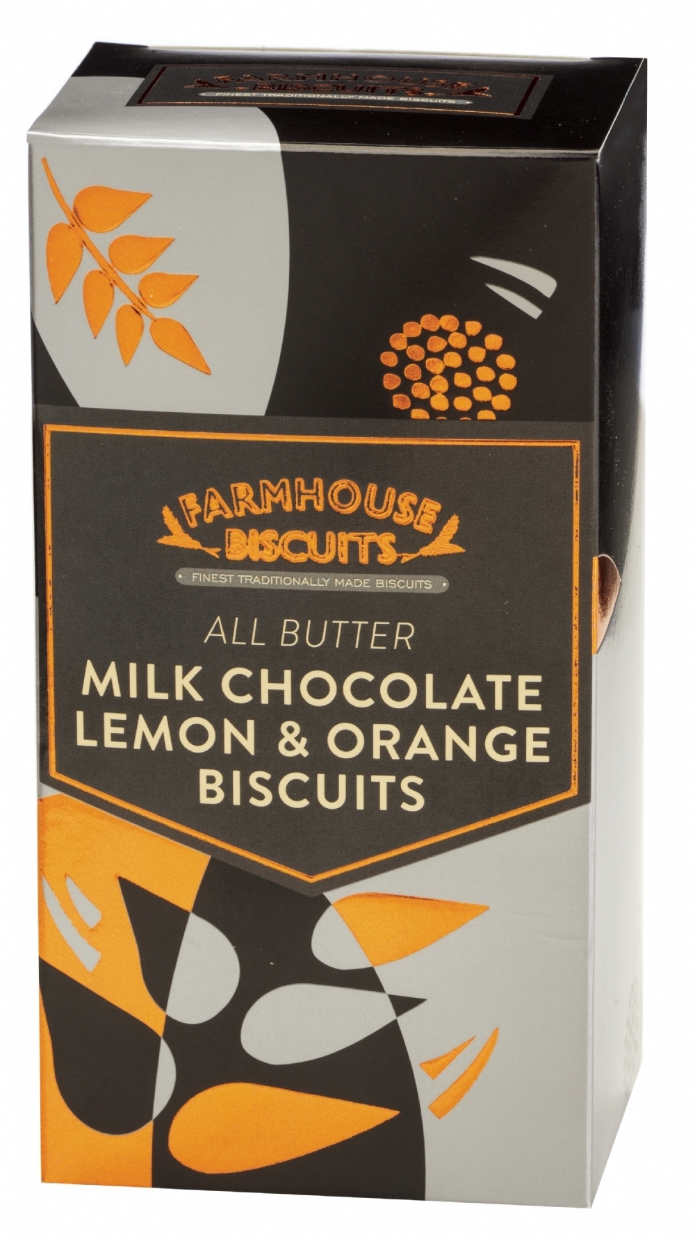 FARMHOUSE All Butter Milk Choc Lemon & Orange Biscuits 150g (5017162006905)
