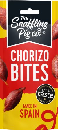 SNAFFLING PIG Chorizo Bites - Punchy Paprika 50g (634114047752)
