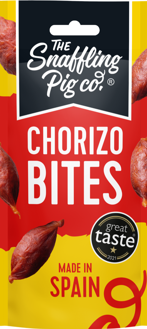 SNAFFLING PIG Chorizo Bites - Punchy Paprika 50g