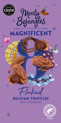 MONTY BOJANGLES Belgian Flaked Truffles Milk Chocolate 100g (5060413267679)