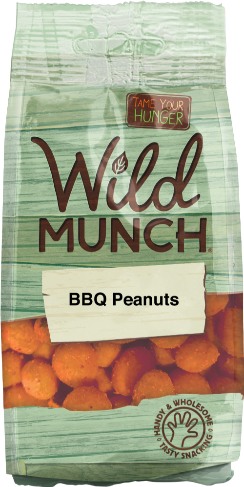 WILD MUNCH BBQ Peanuts 110g
