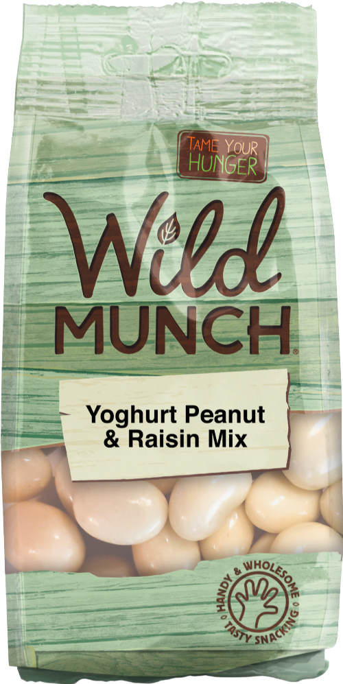 WILD MUNCH Yoghurt Peanut & Raisin Mix 200g