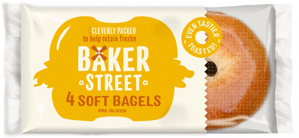 BAKER STREET 4 Soft Bagels 300g (5027952015369)