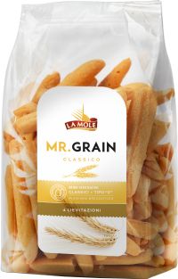 LA MOLE Mr Grain Mini Breadsticks - Plain 100g (8008685003356)
